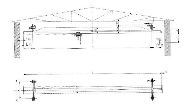 LX型電動單梁懸掛起重機