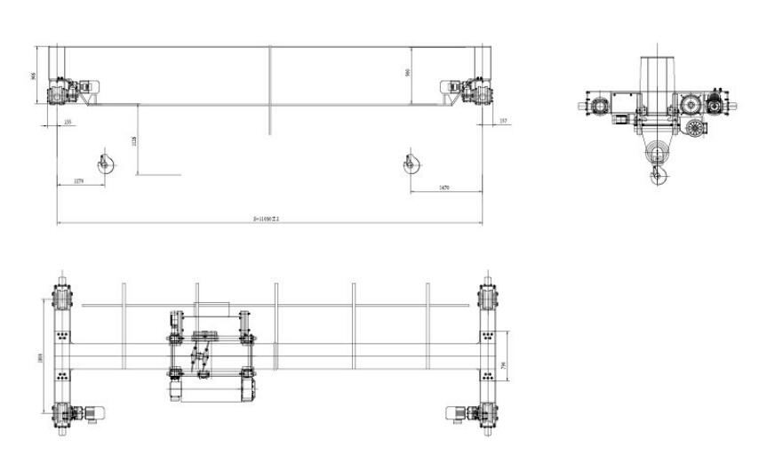 LDX型20噸電動單梁起重機