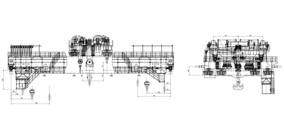 QD型600t-100t-34m通用橋式起重機(jī)