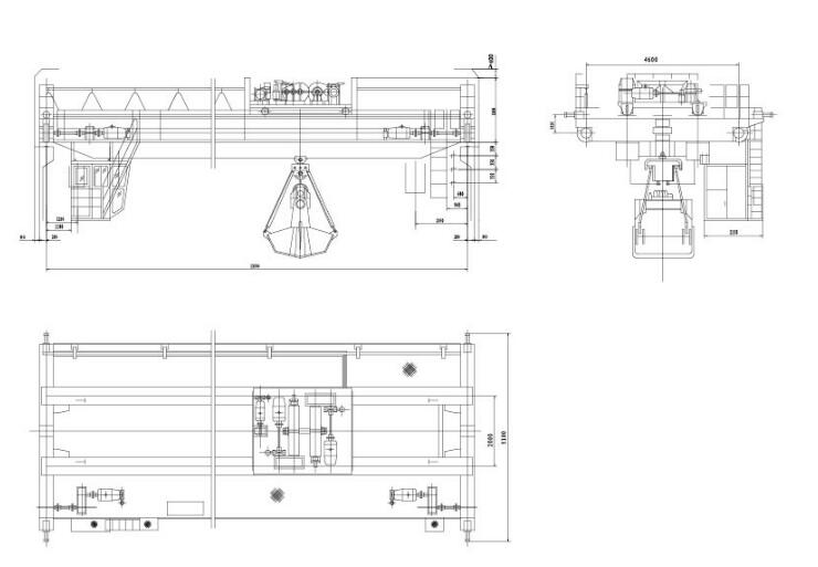 QZ5t抓斗橋式起重機(jī)