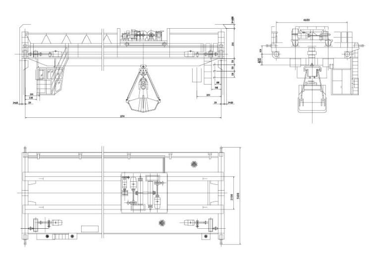 QZ16t抓斗橋式起重機(jī)