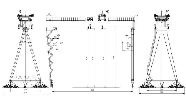 船用門(mén)式起重機(jī)